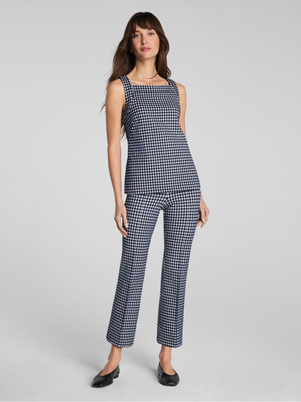 Spanx Ponte Kick Flare Pant with Pintuck.